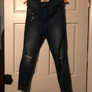 Gap true skinny super high rise jean